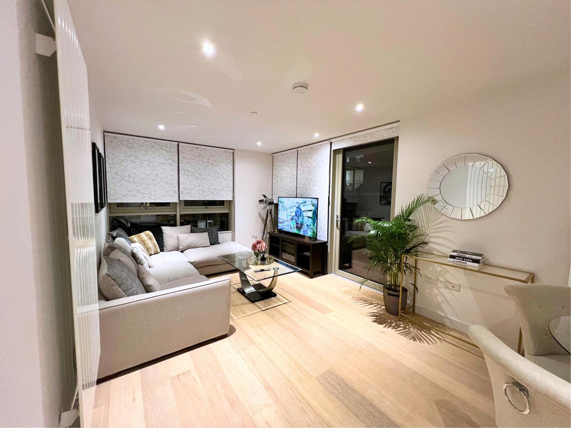 Stylish Apartment Docklands 런던 외부 사진