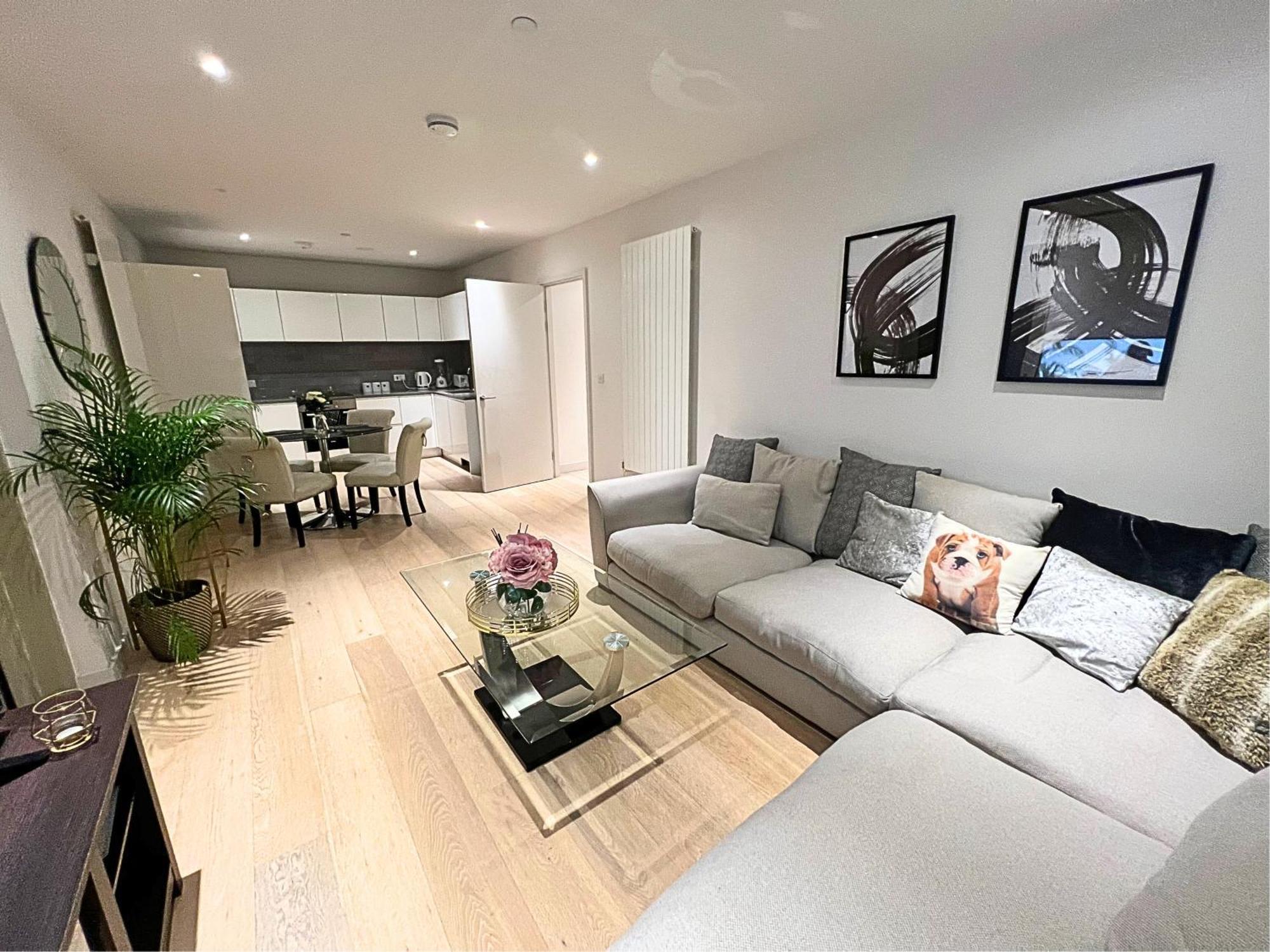 Stylish Apartment Docklands 런던 외부 사진