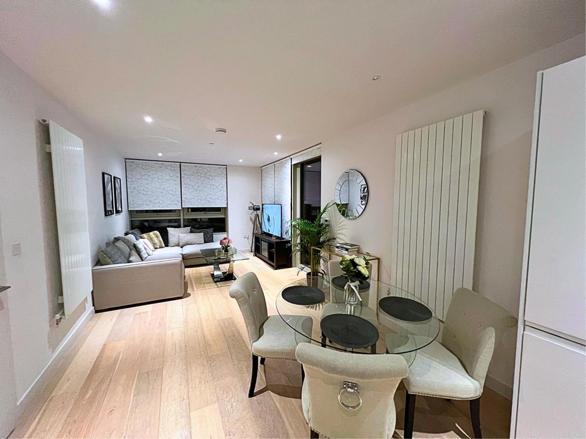 Stylish Apartment Docklands 런던 외부 사진
